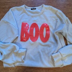 HEIMISH USA Cream Sweater